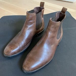 Men’s Banana Republic Brown Leather Booties